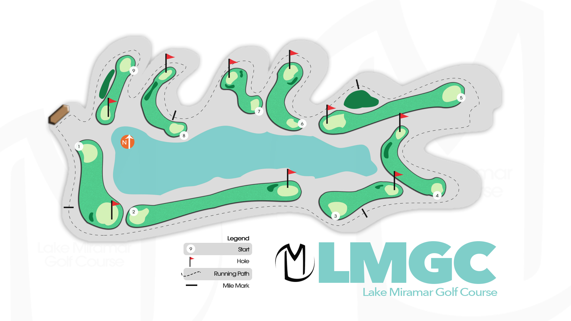 Golf Course Map